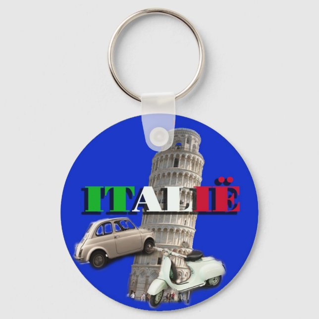 OLD ITALY KEYCHAIN (Front)