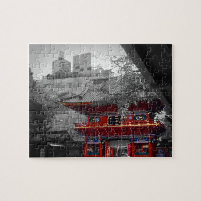 Old Japanese Temple Jigsaw Puzzle (Horizontal)
