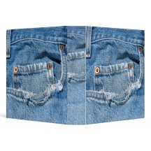 Old Jeans Avery Signature 1.5" Binder