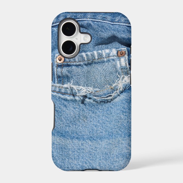 Old Jeans iPhone 5/5S, Barely There (Back)