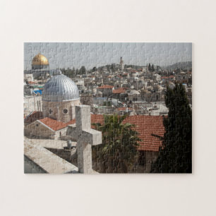 Old Jerusalem's Skyline Jigsaw Puzzle