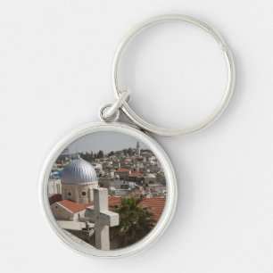 Old Jerusalem's Skyline Keychain