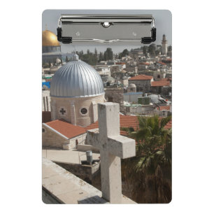 Old Jerusalem's Skyline Mini Clipboard