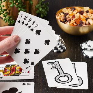 Old Key Playing Cards