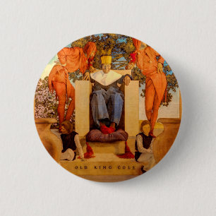Old King Cole 2 Inch Round Button