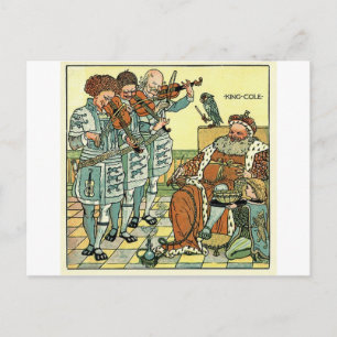 Old King Cole by Walter Crane 1845 ~ 1915 Postcard
