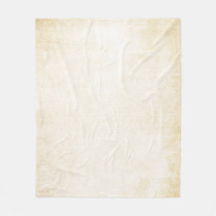 Old kraft paper: textured background fleece blanket
