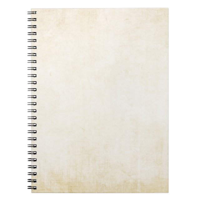 Old kraft paper: textured background notebook (Front)