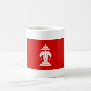 Old Lao Flag Coffee Mug