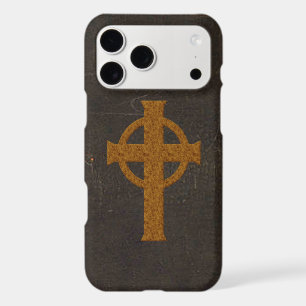 Old Leather Print Cross