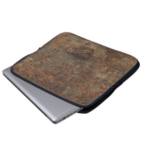 Old Leather Print Laptop Sleeve