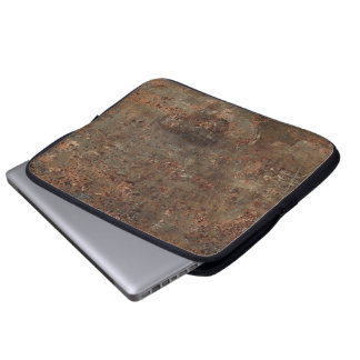 Old Leather Print Laptop Sleeve