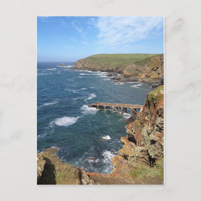 Old Lifeboat Ramp, Lizard Peninsula, Cornwall Postcard (Front)