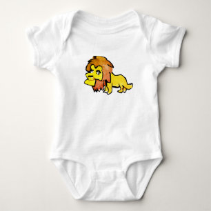 Old Lion Baby Bodysuit