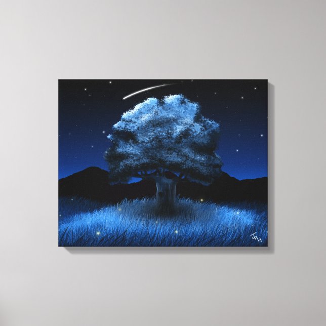 Old Locust Hill Canvas Print (Front)