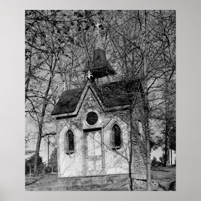 Old Log Chapel Poster (Front)