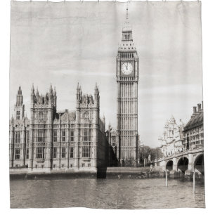 Old London, black and white.