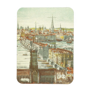 Old London Bridge, England Magnet