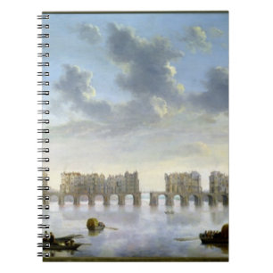 Old London Bridge (oil), c.1630 Notebook