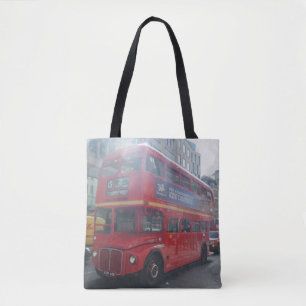 Old London Bus Tote Bag