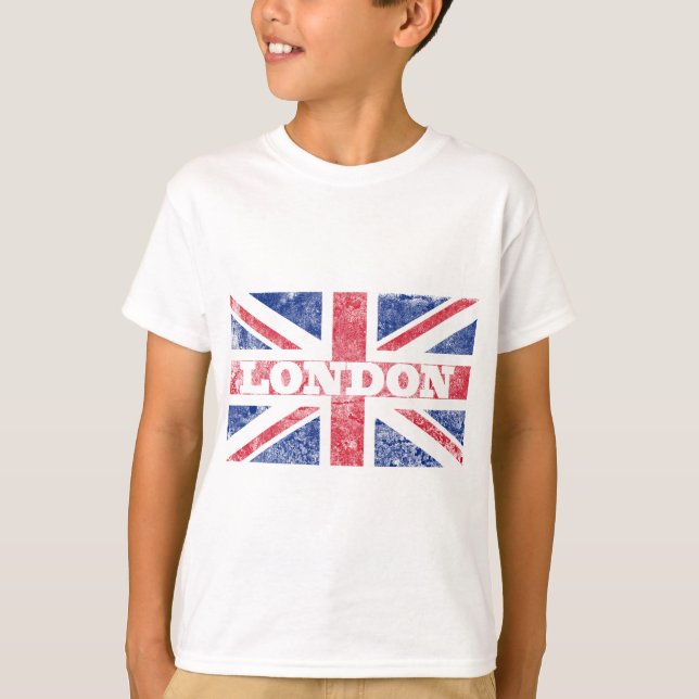 Old London flag T-Shirt (Front)