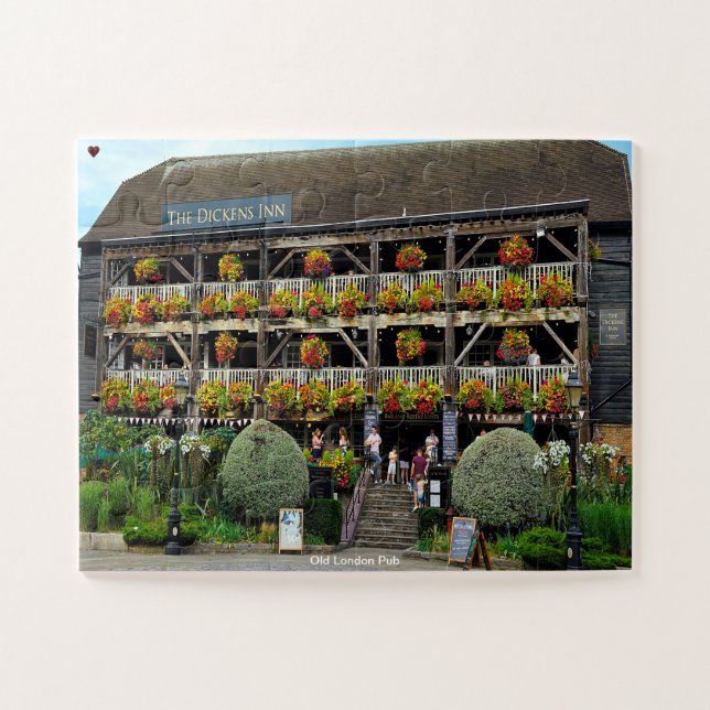 Old London Pub Jigsaw Puzzle (Horizontal)