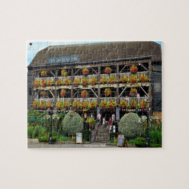 Old London Pub Jigsaw Puzzle (Horizontal)