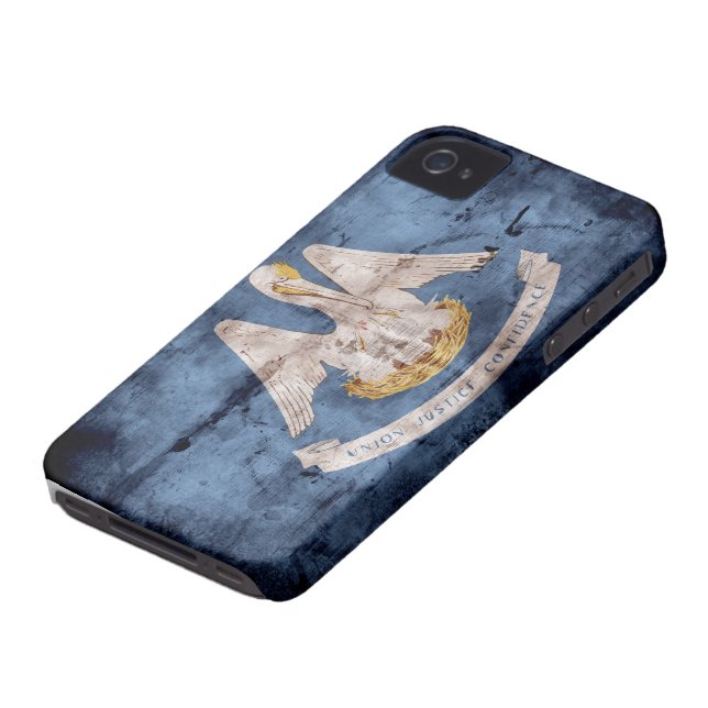 Old Louisiana Flag; Case-Mate iPhone Case (Bottom)