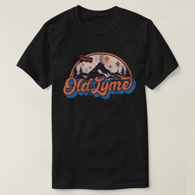 Old Lyme, Connecticut T-Shirt (Design Front)