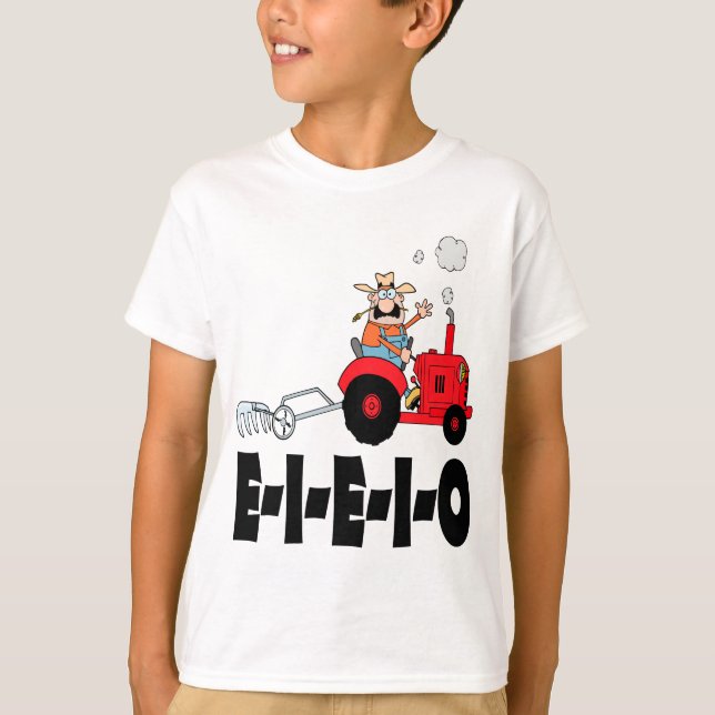 old macdonald eieio cartoon T-Shirt (Front)