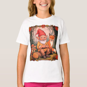 OLD MAN AND A FOX IN A JUNGAL T-Shirt