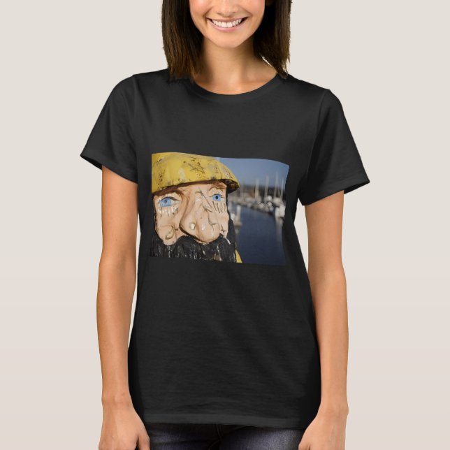 Old man fisherman T-Shirt (Front)
