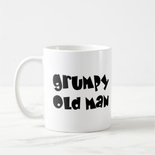 old man grumpy coffee mug
