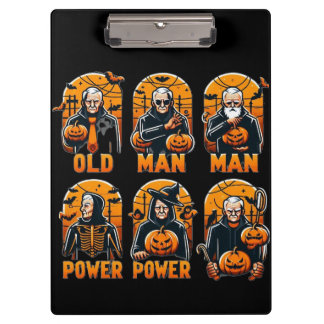Old man Halloween  Clipboard