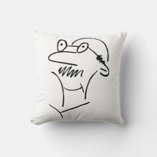 Old Man Hilarious and Funny Throw Pillow