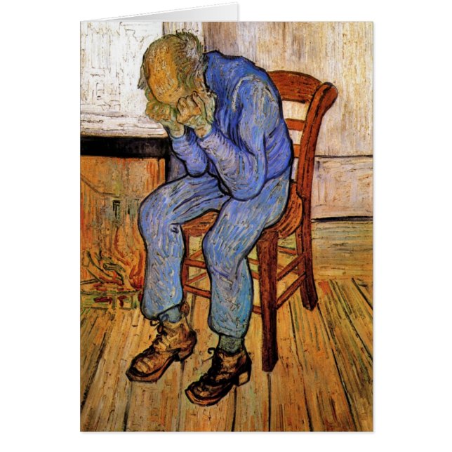 Old Man in Sorrow by Vincent van Gogh 1890 (Front)