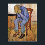 Old Man in Sorrow by Vincent van Gogh 1890 Postcard<br><div class="desc">To the best of my knowledge these images are in public domain and believed to be free to use without restriction in the US. 
 Please contact me if you discover that any of these images are not in Public Domain.</div>