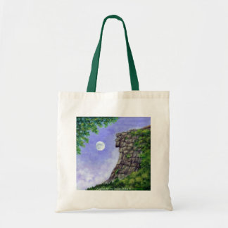 OLD MAN OF THE MOUNTAIN New Hampshire Art Tote Bag