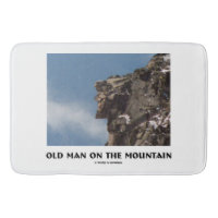 Old Man On The Mountain Optical Illusion