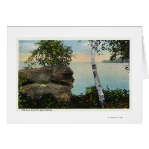 Old Man Rock Formation de Eagle Island View