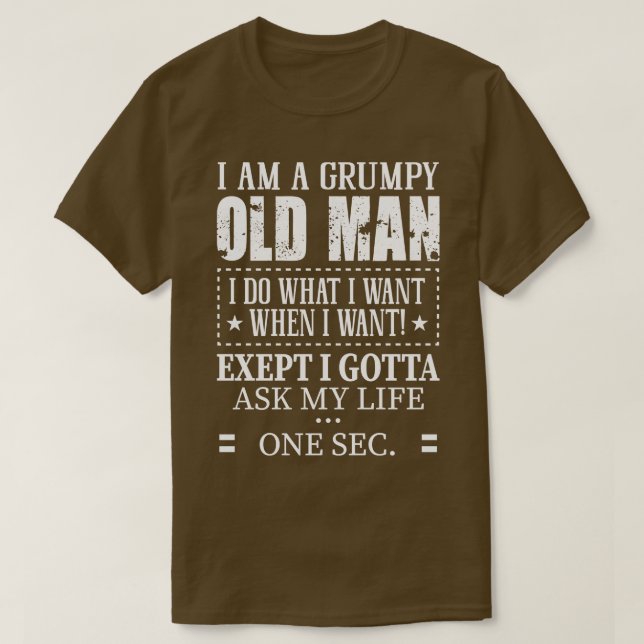 old man T-Shirt (Design Front)
