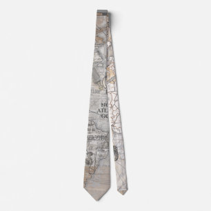 old map tie