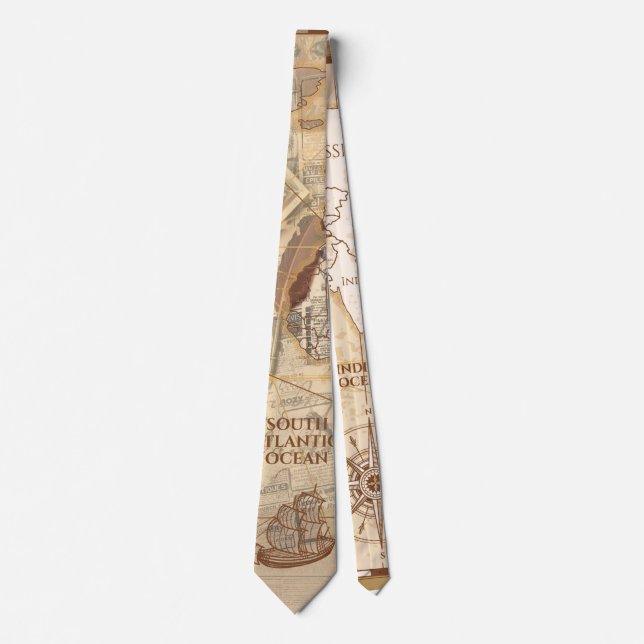 old map tie (Front)