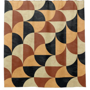 Old marble floor, geometric seamless texture.