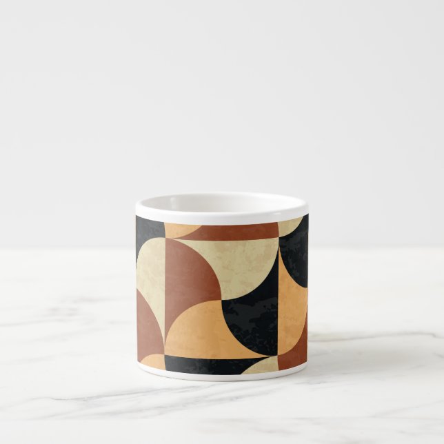 Old marble floor, geometric seamless texture. espresso cup (Front)