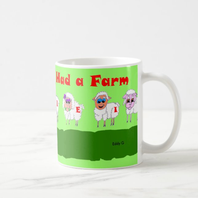 Old McDonald had a farm Coffee Mug (Right)