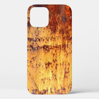 Old metal iron rust background and texture,  metal iPhone 12 case