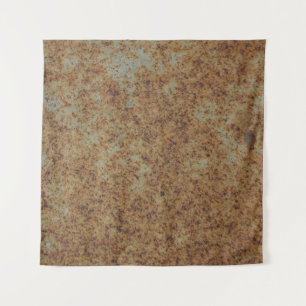 Old metal iron rust backgroundabstract,art,artisti tapestry