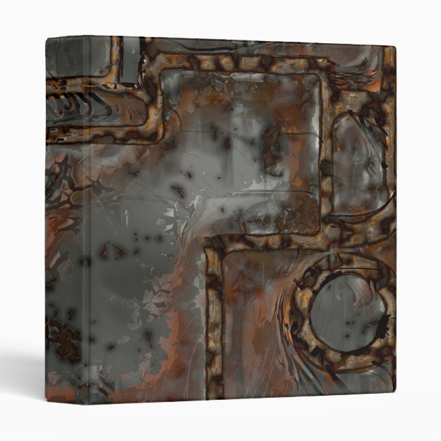 Old Metal Wall B Binder (Front/Spine)