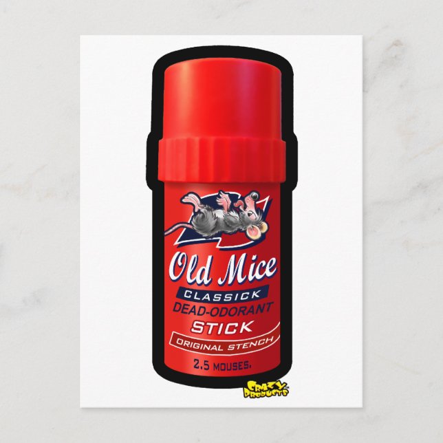 OLD MICE POSTCARD (Front)